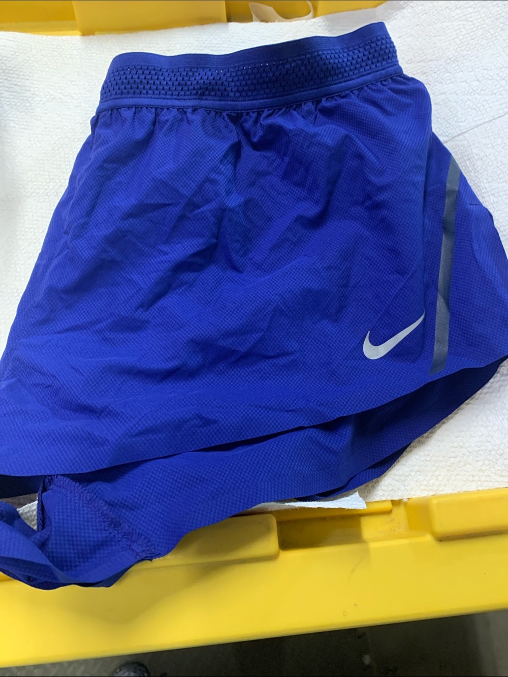 Nike Royal Blue Athletic Shortwith Reflective Swoosh